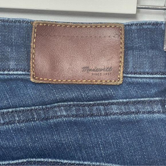 Madewell Skinny Skinny Ankle Zip Dark Wash Denim Jeans Women's Size 29 - Picture 11 of 16